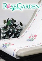 Graham Medical Products 46846 RoseGarden Crepe Table Paper, 18 Inch x 125 Foot