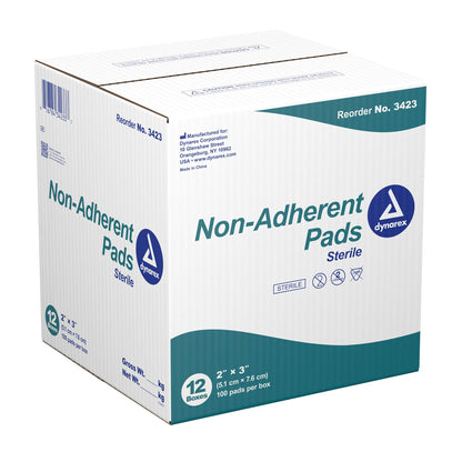 dynarex® Nonadherent Dressing, 2 x 3 Inch