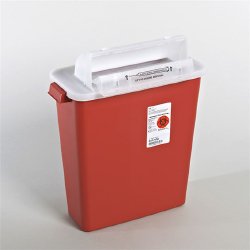 Cardinal 8537MW SharpStar In-Room Multi-purpose Sharps Container