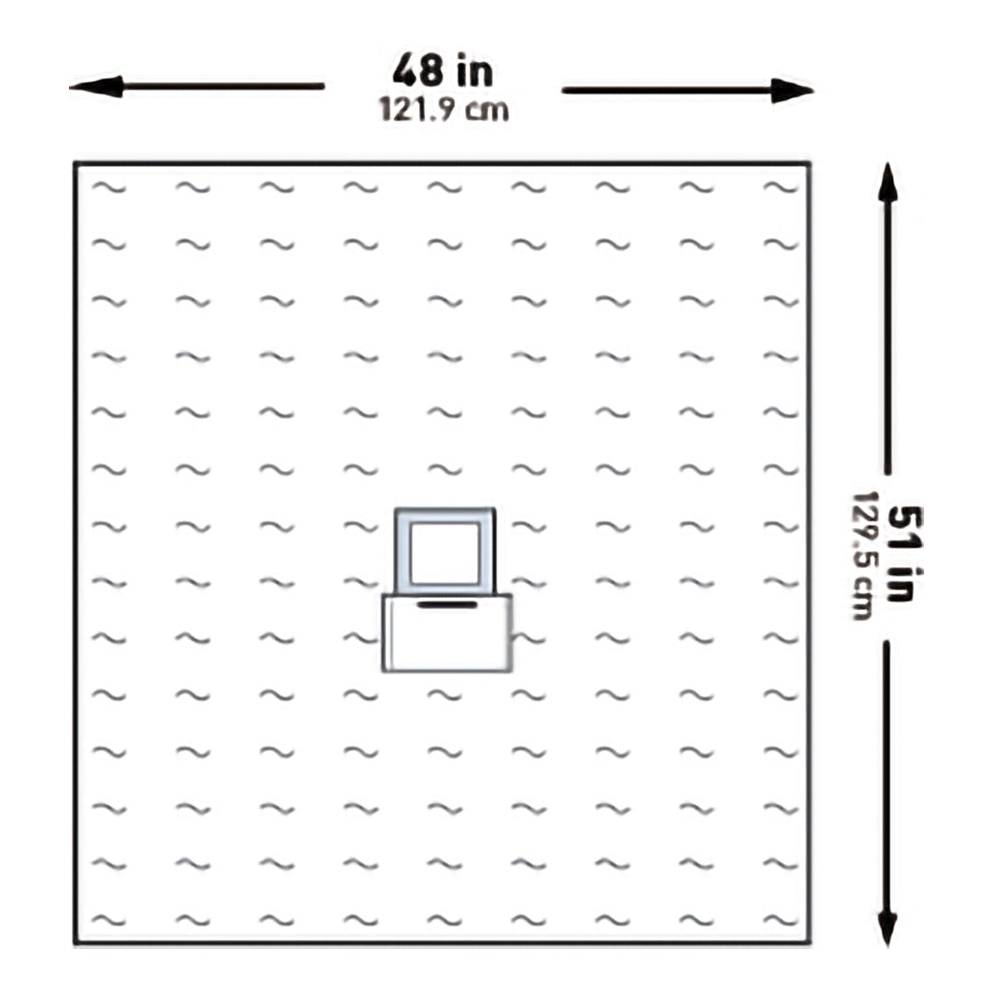 McKesson Sterile Surgical Ophthalmic Drape, 48 x 51 Inch