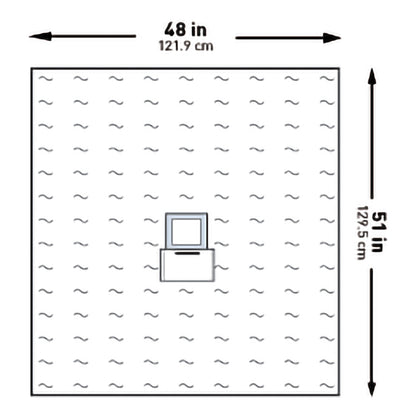McKesson Sterile Surgical Ophthalmic Drape, 48 x 51 Inch