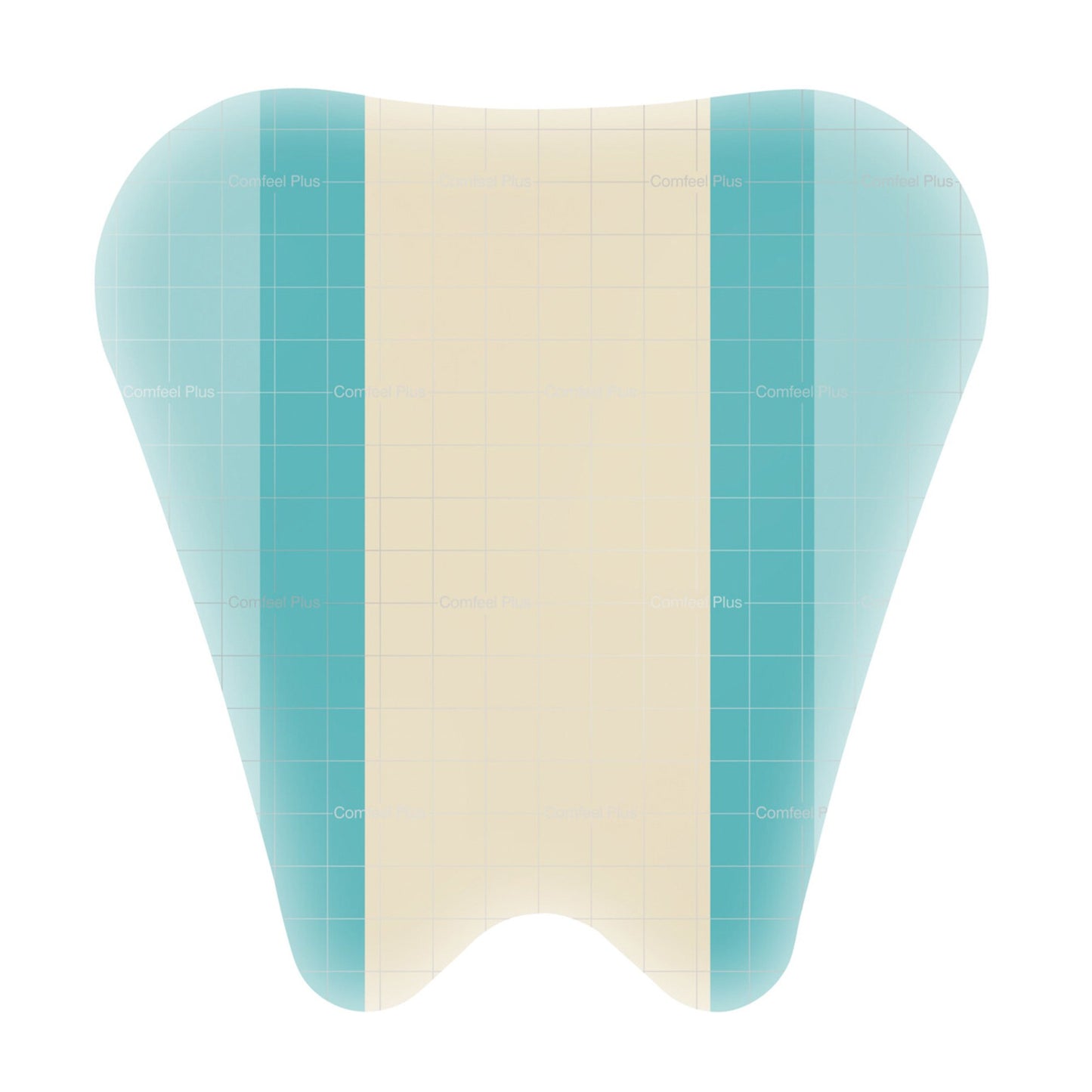 Comfeel® Plus Ulcer Hydrocolloid Dressing, 7 x 8 Inch Sacral