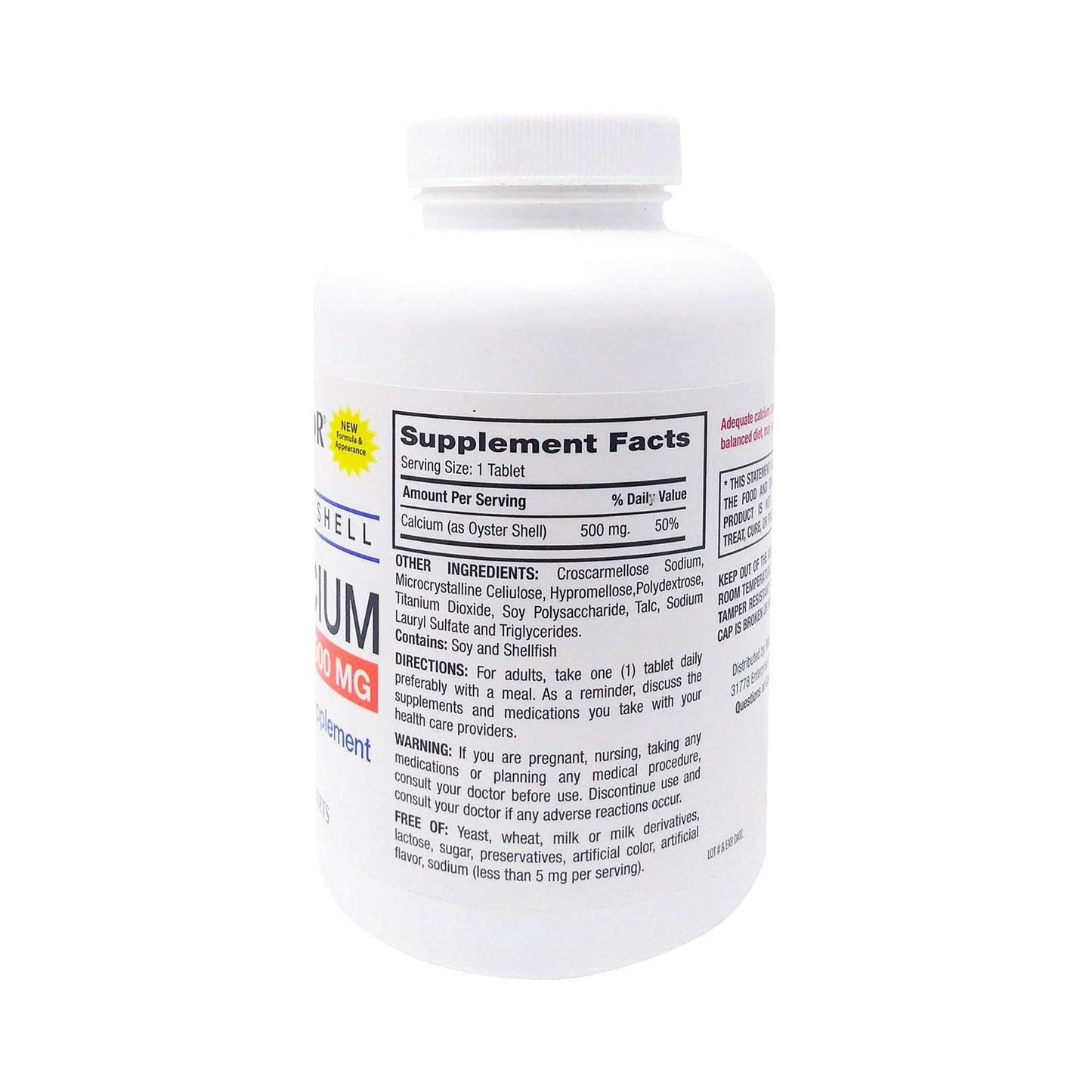 Major® Oyster Shell Calcium Joint Health Supplement