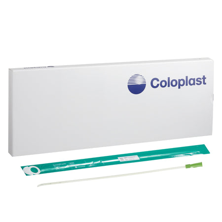 A retail box of 30 Coloplast SpeediCath hydrophilic intermittent catheters at Lexicon Medical Supply.