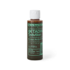 Skin Prep Solution Betadine 4 oz. Bottle 10% Strength Povidone-Iodine NonSterile by Emerson Healthcare product image