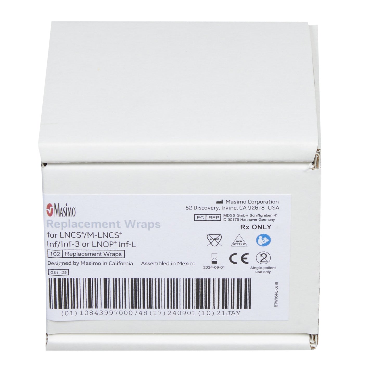 SpO2 Sensor Replacement Tape Infant Single Patient Use