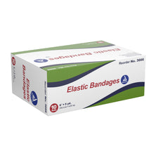 Dynarex® Clip Detached Closure Elastic Bandage, 6 Inch x 5 Yard