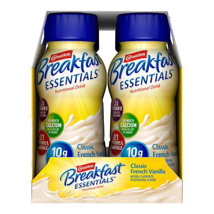 Carnation Breakfast Essentials® Vanilla Nutritional Drink, 8-ounce bottle