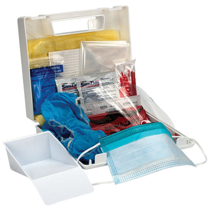 Bloodborne Pathogen And Bodily Fluid Spill Kit First Aid Only