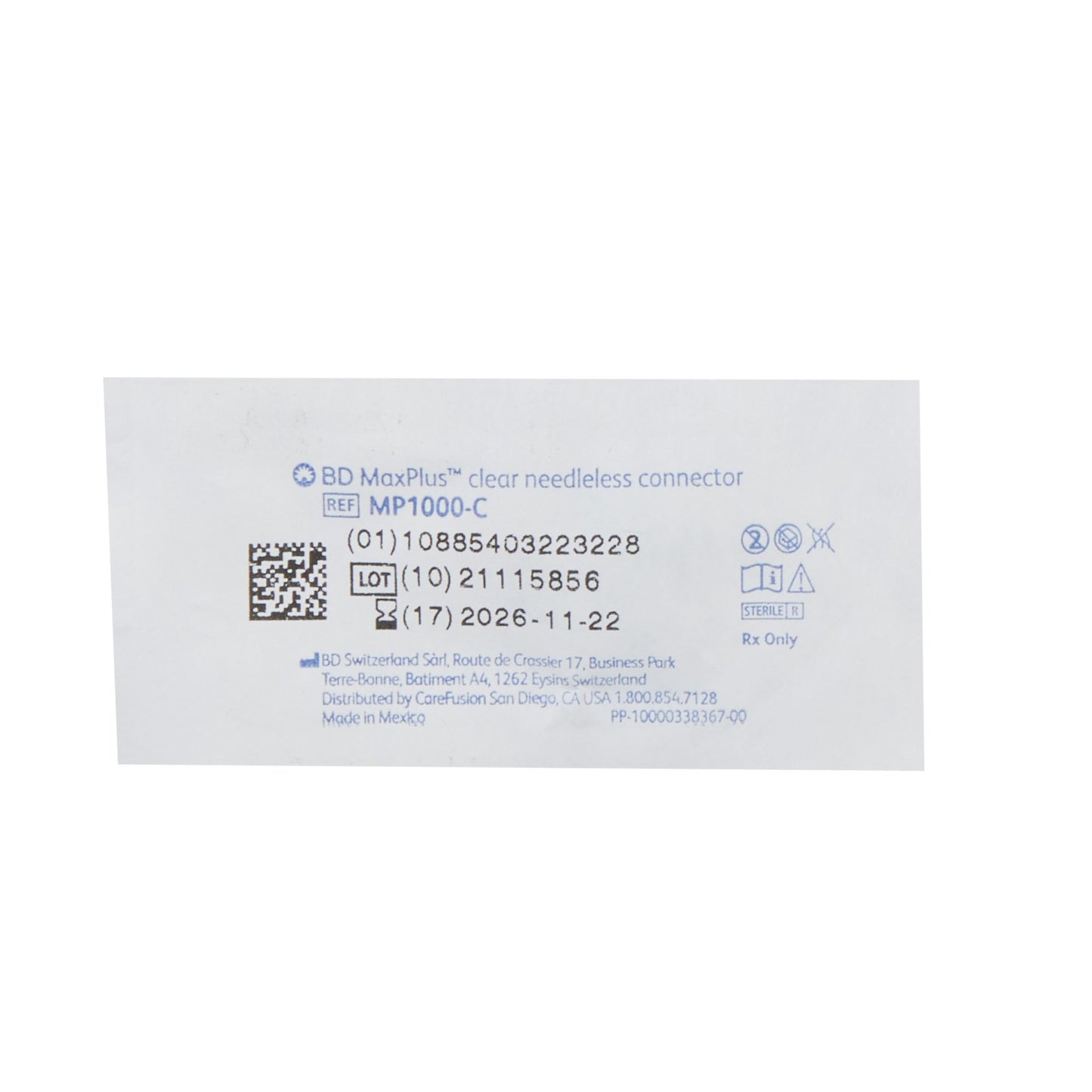 MaxPlus Tru-Swab® Connector