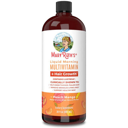 MRO MaryRuth LLC 1271759 Mary Ruth's Liquid Morning Multivitamin + Hair Growth Supplement