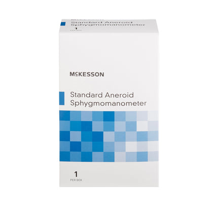 McKesson Aneroid Sphygmomanometer with Cuff, 2-Tube, Pocket-Size, Medium Cuff