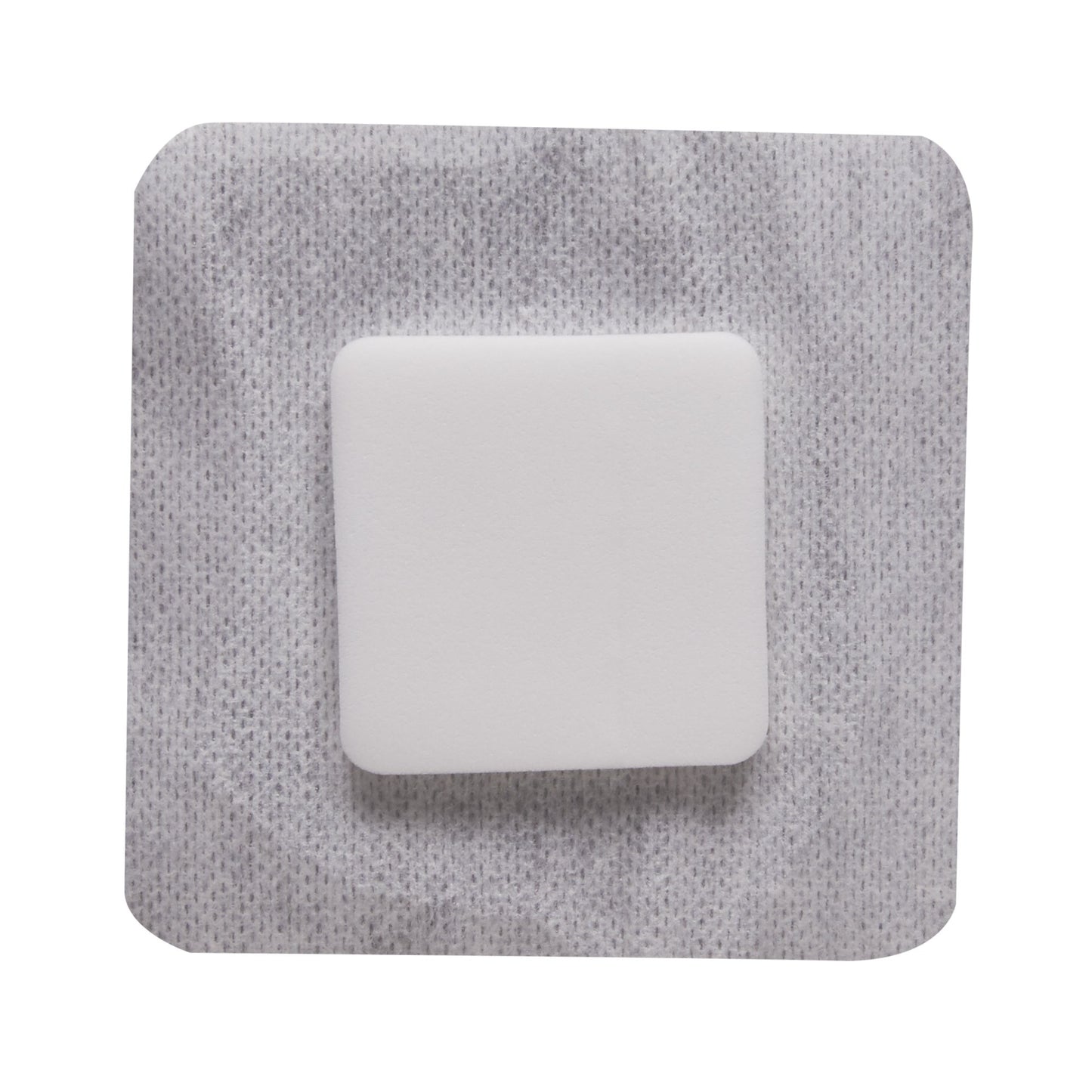 Foam Dressing MPM 4 X 4 Inch With Border Waterproof Backing Adhesive Square Sterile