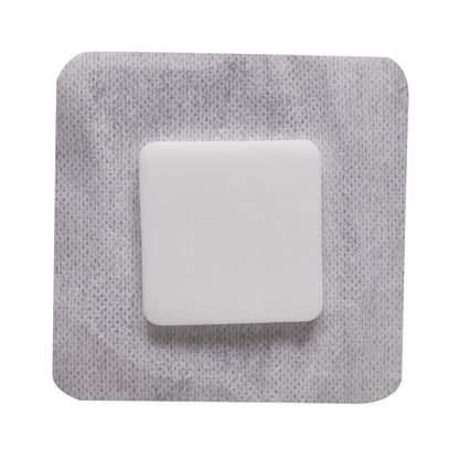Foam Dressing MPM 4 X 4 Inch With Border Waterproof Backing Adhesive Square Sterile