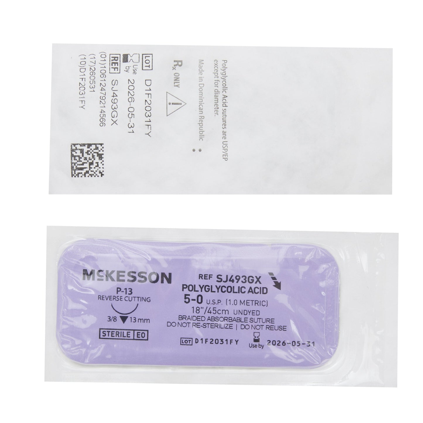 McKesson Suture with P-13 Needle