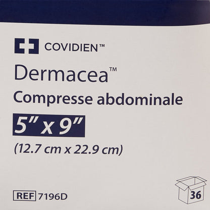 Dermacea™ Sterile Abdominal Pad, 5 x 9 Inch,