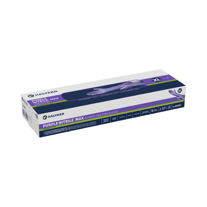 Purple Nitrile Max™ Extended Cuff Length Exam Glove, Extra Large
