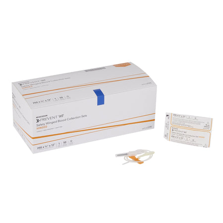 McKesson 2195 Prevent Blood Collection Set, 25 Gauge, ¾-inch needle length