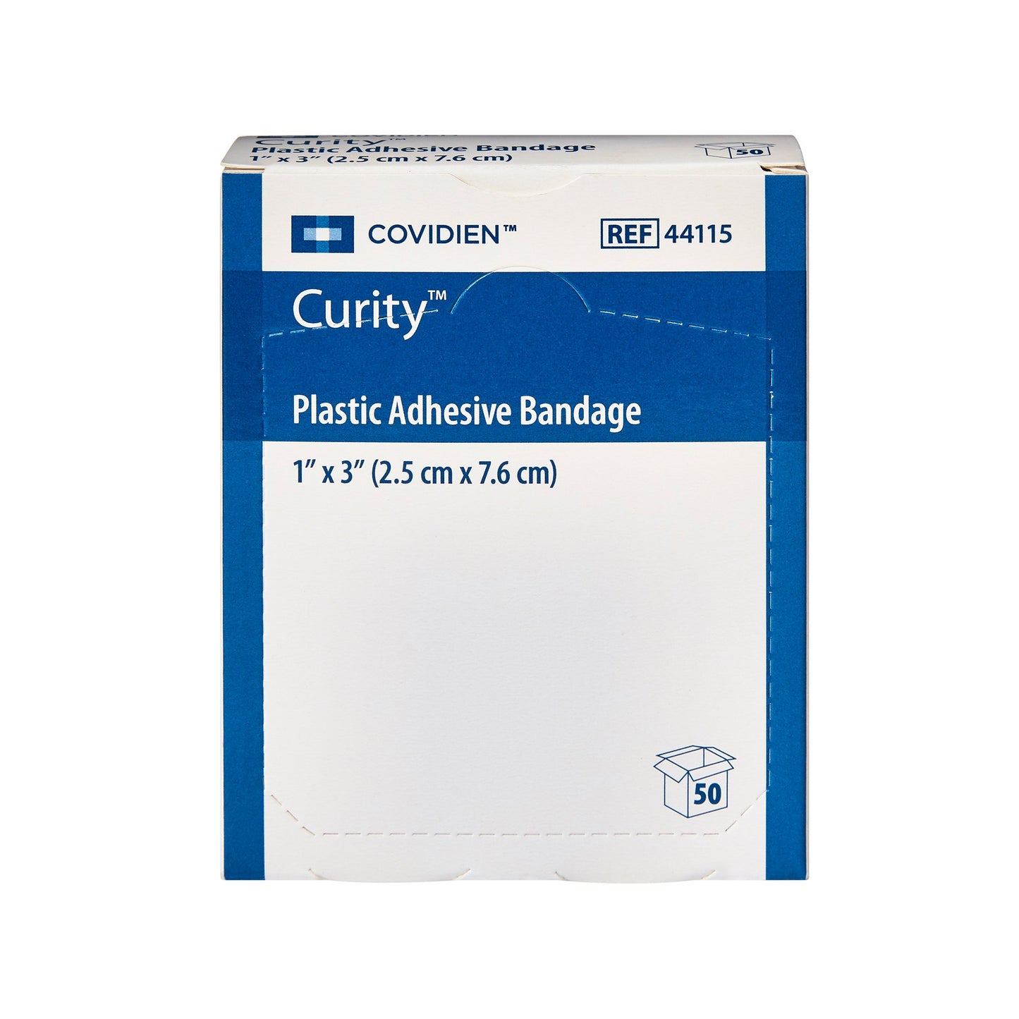 Curity™ Tan Adhesive Strip, 1 x 3 Inch