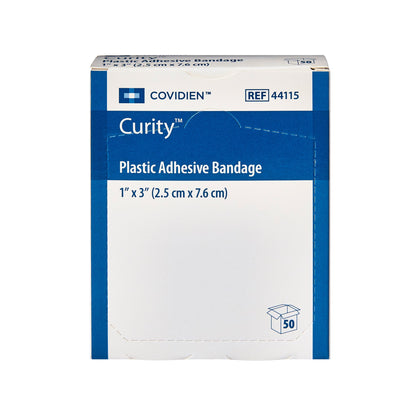 Curity™ Tan Adhesive Strip, 1 x 3 Inch
