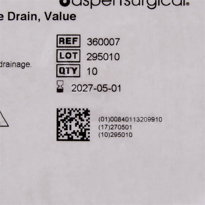 McKesson Wound Drain Tube, 10 Fr., 20-centimeter Length