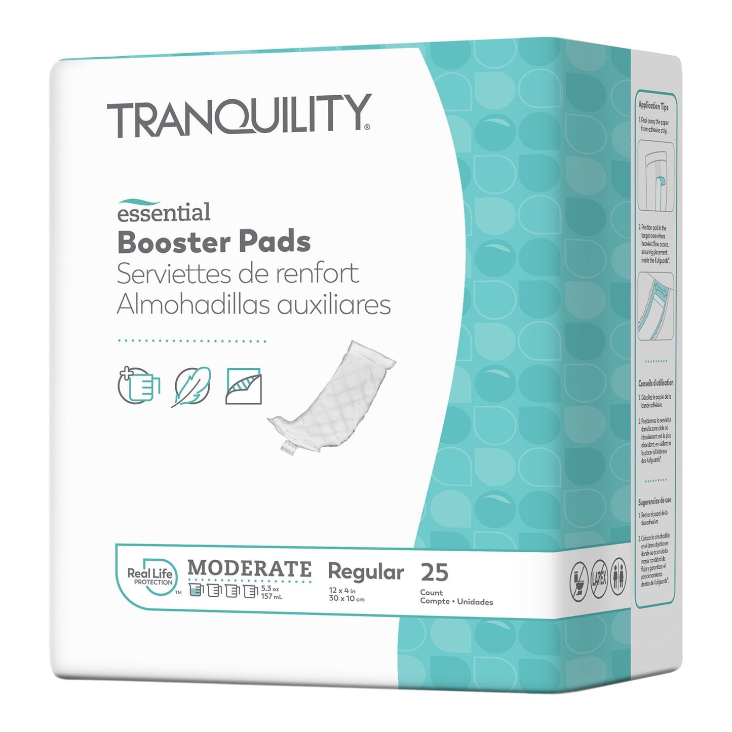 Comfort Care™ Incontinence Booster Pad, 12-Inch Length