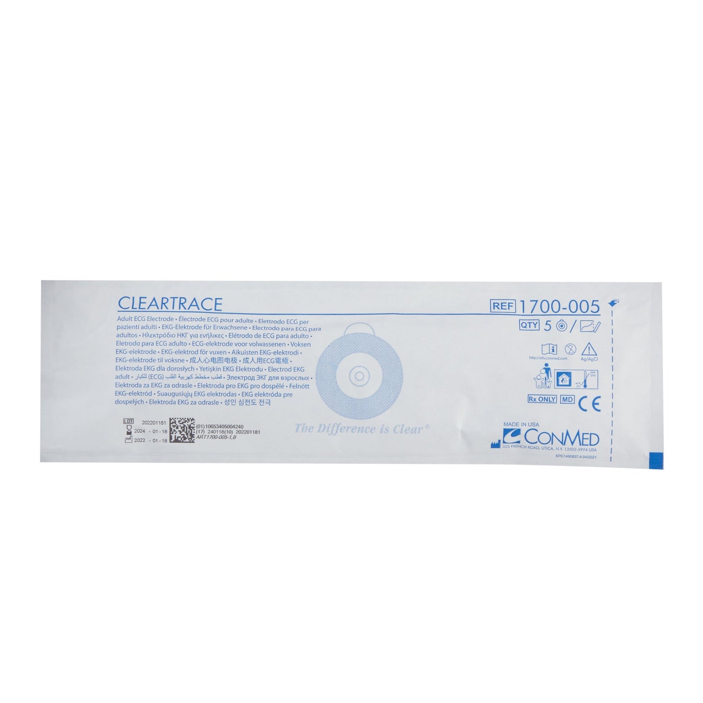 Cleartrace® EKG Snap Electrode