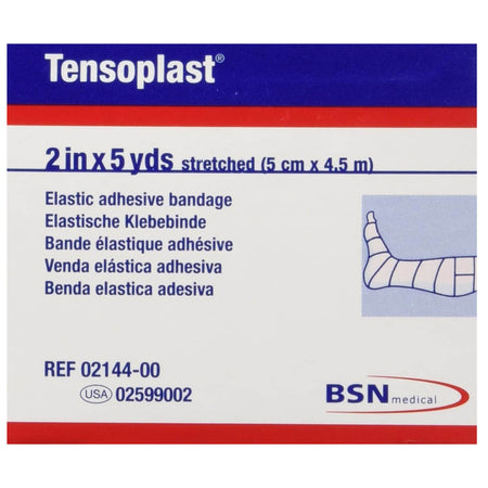 BSN 02599002 Tensoplast No Closure Elastic Adhesive Bandage, 2 Inch x 5 Yard
