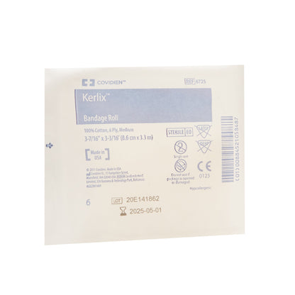 Kerlix™ Sterile Fluff Bandage Roll, 3-4/10 Inch x 3-6/10 Yard, 6-Ply