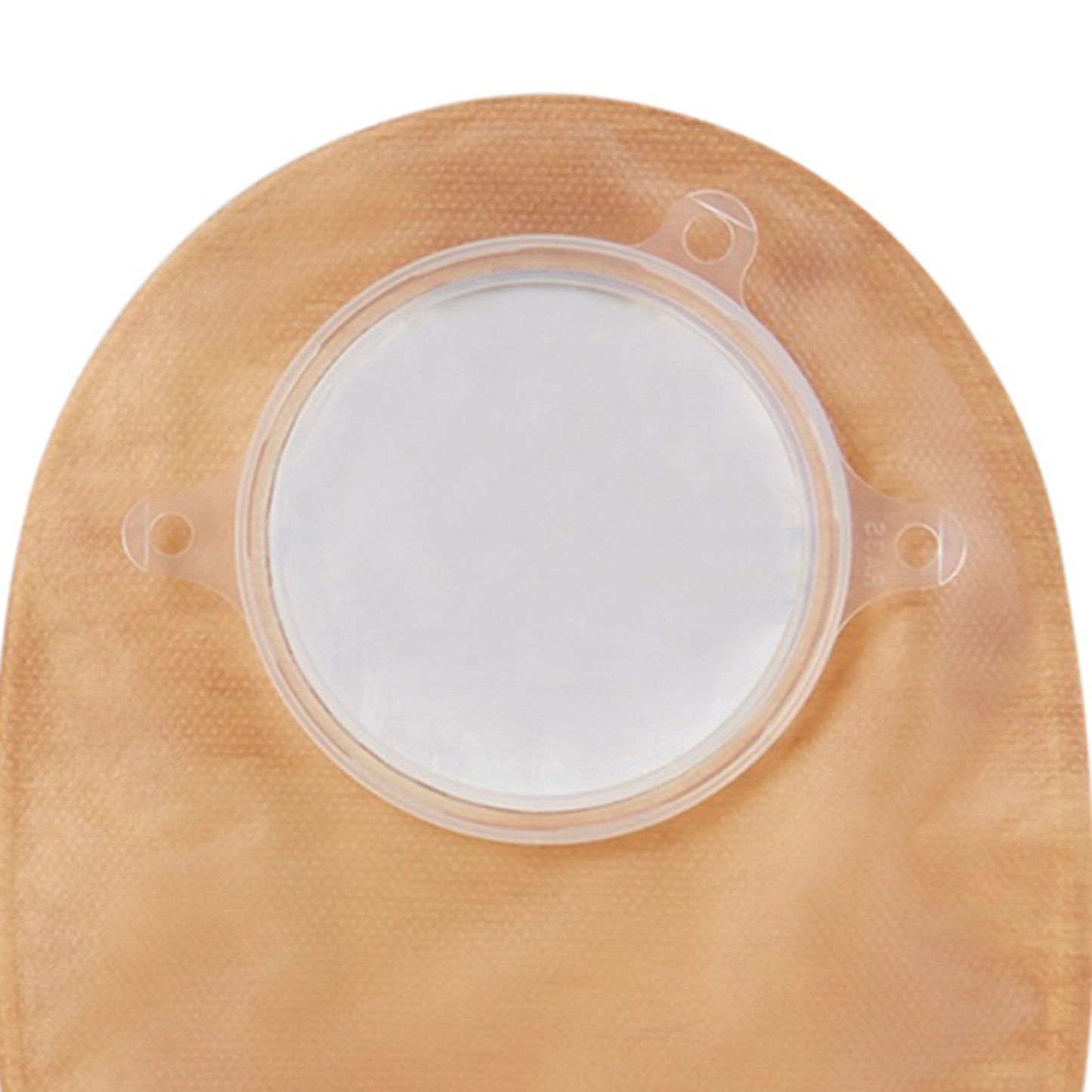 Natura® + Two-Piece Tail Closure Transparent Ostomy Pouch, 2¾ Inch Flange
