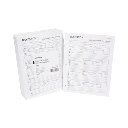 McKesson 73-LEB100 Sterilization Record Envelope