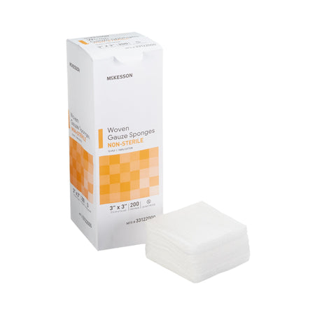 McKesson 33122000 Gauze Sponge, 3 x 3 Inch, 12-Ply