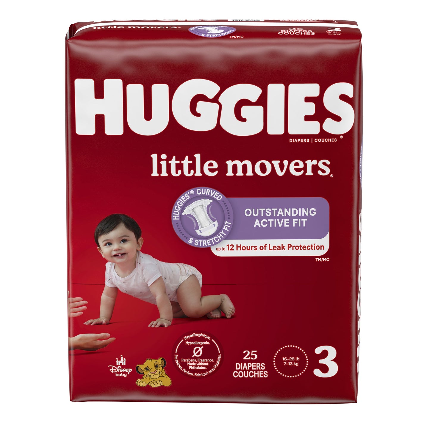 Huggies® Little Movers® Diaper, Size 3