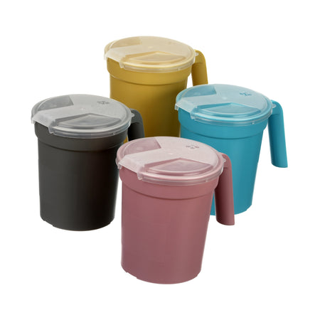 Medegen Pitcher with Lid, Cold, Dusty Rose, 28oz by Medegen Medical Products LLC product image