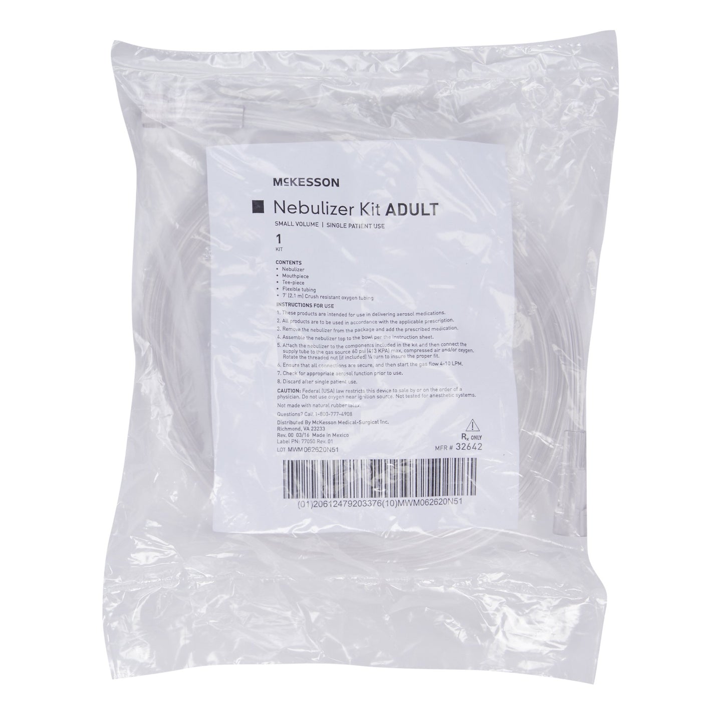 McKesson Nebulizer Kit, Adult Mouthpiece
