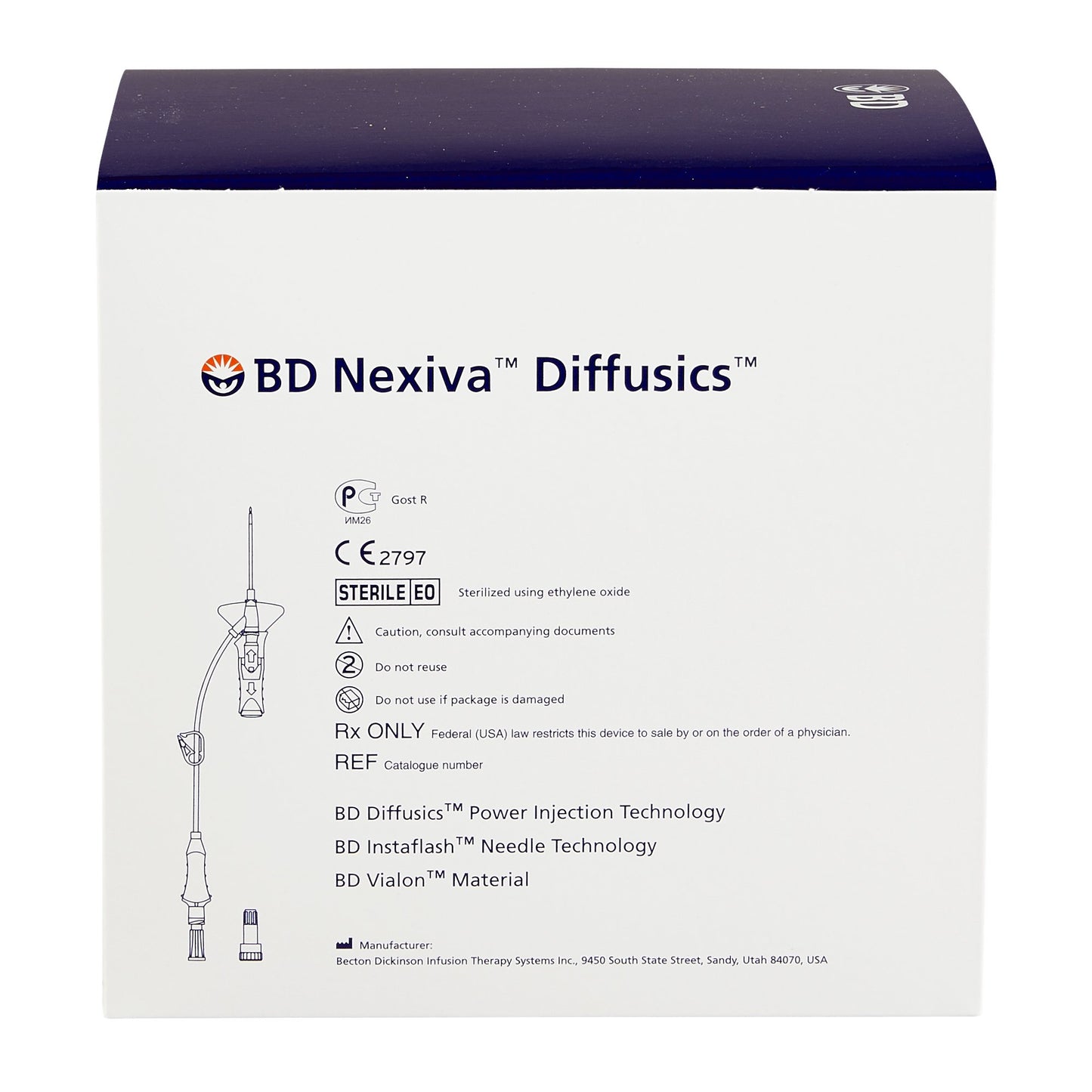 Nexiva™ Diffusics™ Closed IV Catheter