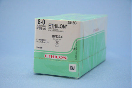 Ethicon 2815G Ethilon Nylon Nonabsorbable Suture with Needle, Taper Point Monofilament