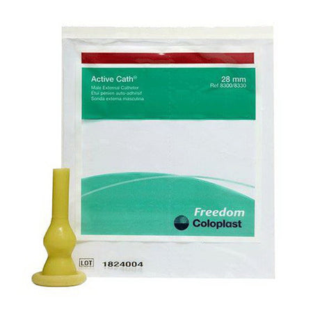 Coloplast 8300 Active Cath Male External Catheter, Medium