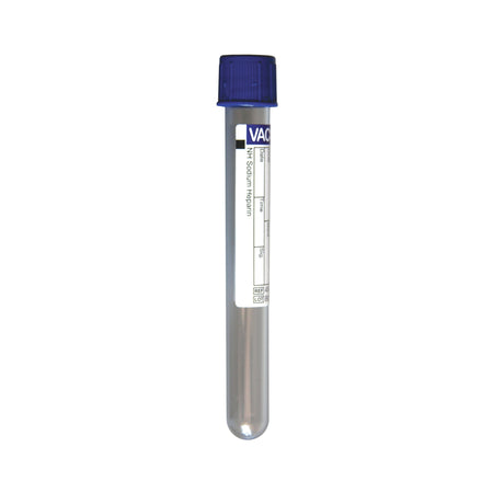 Greiner Bio-One 456275 VACUETTE Venous Blood Collection Tube Sodium Heparin Additive 6 mL Pull Cap