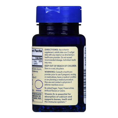 Foster & Thrive™ Vitamin D-3 50 mcg (2000 IU) Rapid Release Softgels