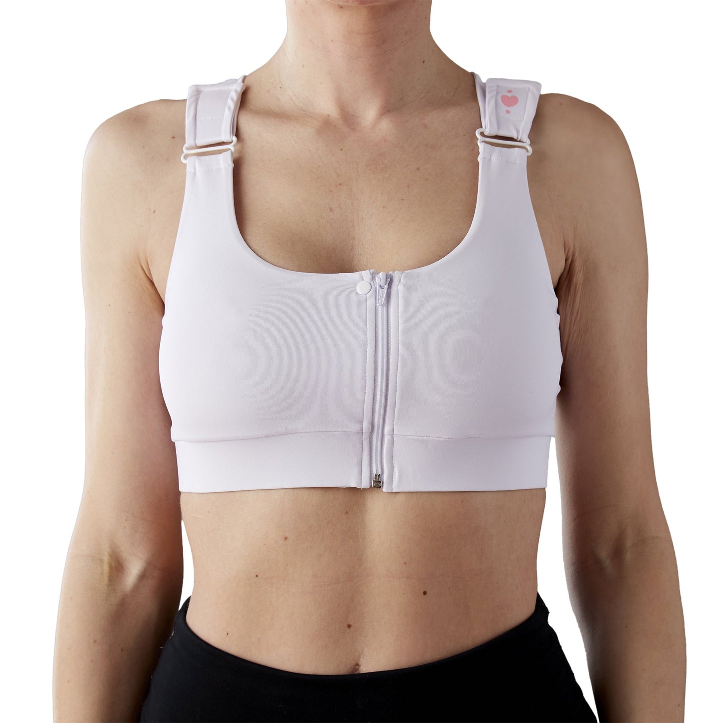 Shirl Post Surgical Bra, White, X-Large