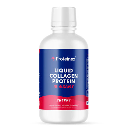 Lloren Pharmaceuticals 54859-525-30 Proteinex 18 Cherry Liquid Predigested Protein, 30-ounce bottle