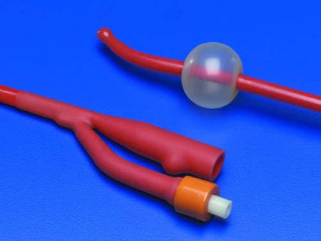 Cardinal 1516C Ultramer Foley Catheter, 16 Fr., 17 Inch, 2-Way