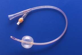 Teleflex 662530-000200 Simplastic Foley Catheter, 20 Fr., 16 Inch, 2-Way