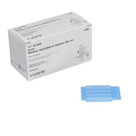 Sun Med AL7023 AirLife Modudose Respiratory Therapy Solution, 3 mL Unit Dose Vial