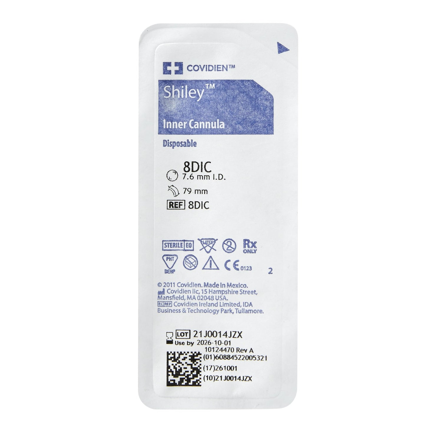 Medtronic 8DIC Shiley™ Disposable Inner Tracheostomy Cannula, Size 8