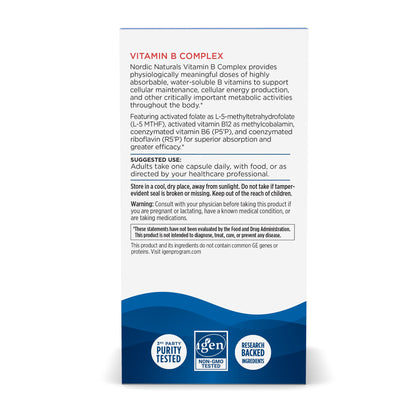 Nordic Naturals® Vitamin B Complex Dietary Supplement