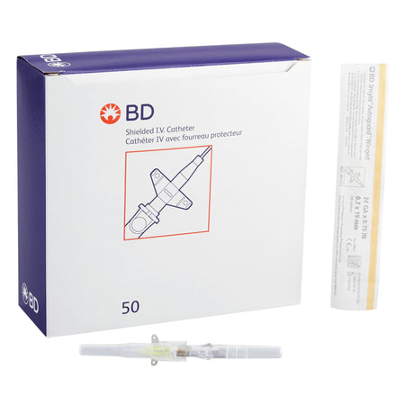 BD 381512 Insyte Autoguard Peripheral IV Catheter, 24 Gauge