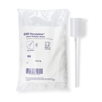 BD 364966 Urine Transfer Straw Vacutainer® For BD Vacutainer® Urine Collection System
