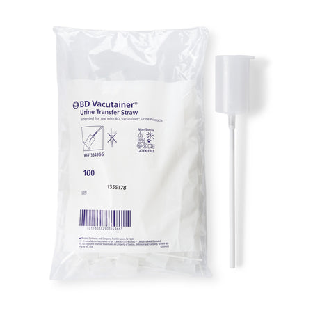 BD 364966 Urine Transfer Straw Vacutainer® For BD Vacutainer® Urine Collection System